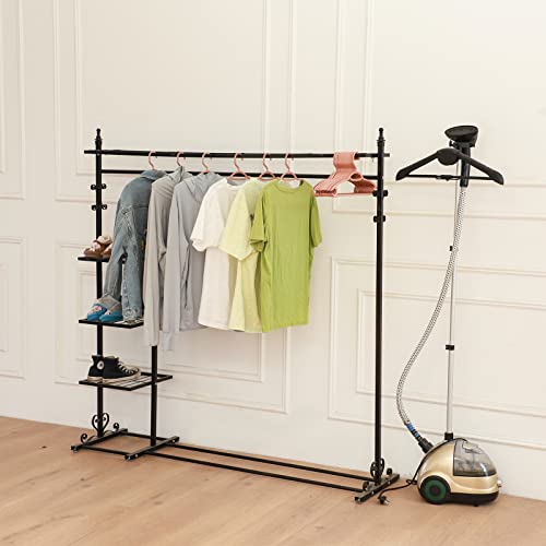 Plastic Clothes Hangers,60 Pack No Shoulder Bumps Suit Hangers Ultra Slim Space Saving Sturdy Durable Non-Slip Hangers For Sweaters,Coat,Jackets,Pants,Shirts,Dresses,Pink #TOP4