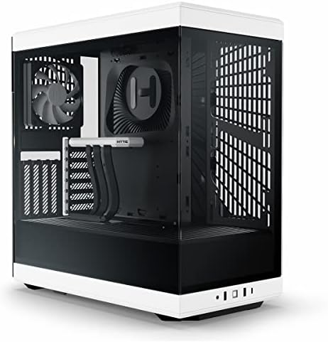 Hyte Estojo Y40 Mid Tower Branco/Preto (ATX/M-ATX/M-ITX)