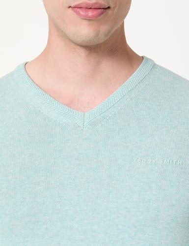 Teddy Smith Pull Noir Homme Pulser 3 en maille douce à col rond ajusté - 2