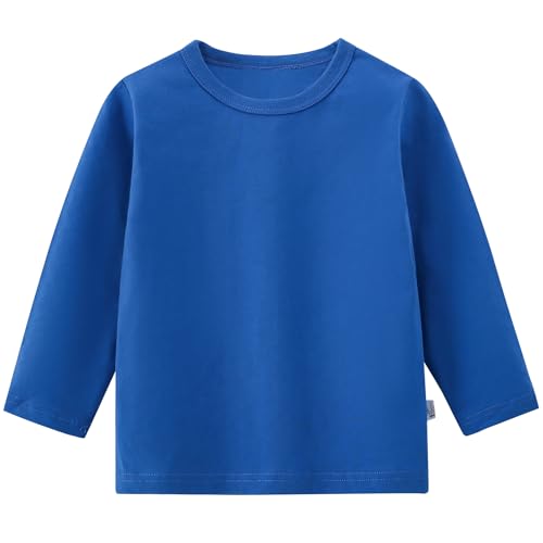 T-shirts manches longues coton pour enfants parfaits pour l'école