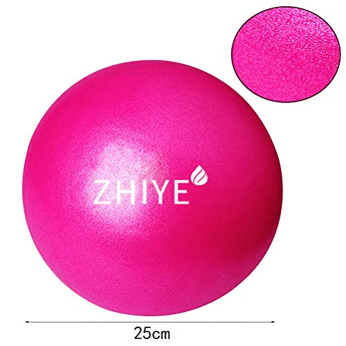 ZHIYE Pilates Yoga Ball Exercise Ball Core Fitness Bender, Yoga, Stability, Barre, Training Physical Therapy Anti-Slip Swiss Ball Gym Home - Image 4