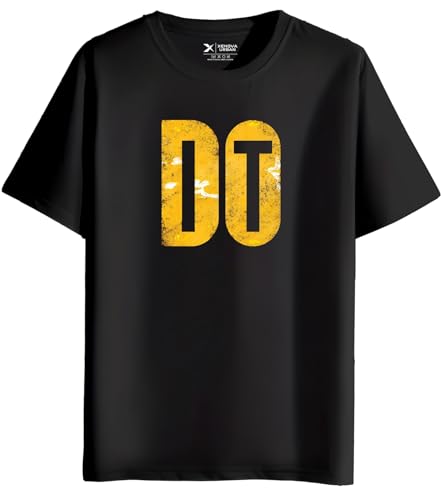Image of XENOVAURBAN Men's Regular Fit Printed Round Neck Cotton T-Shirt | Graphic Printed Casual Wear Unisex Fit XS to 3XL Tshirt RN-DOIT