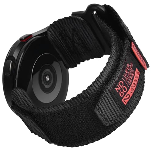 Image of Nereides Compatible with Samsung Galaxy Watch 3 45mm Band, Rugged Nylon Sports Strap with Woven Loop Design, 22mm Tough Replacement Band