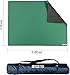 Board Game Playmat [3'x5'/Thick Super Cushioned/Stitched Edge/Water Resistant] with Carrying Case - for Tabletop Board Games, Card Games, RPG Games (Medium, Green)