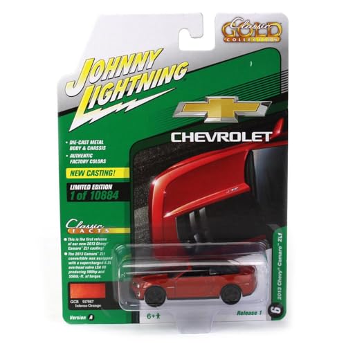 1/64 Chevrolet Camaro ZL1 2013 Color Naranja