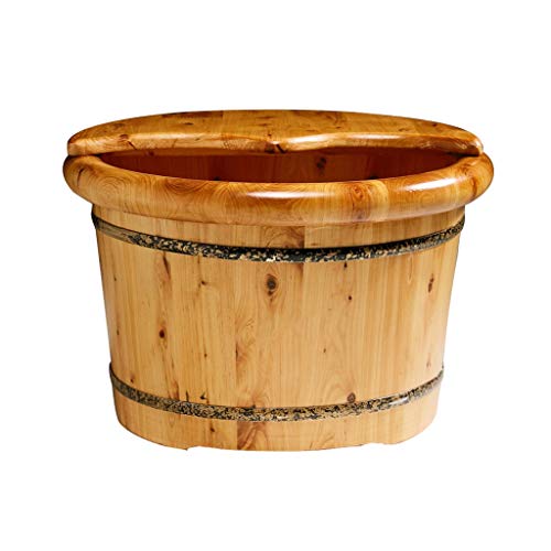 Tina de Madera para Baño de Pies de Cedro