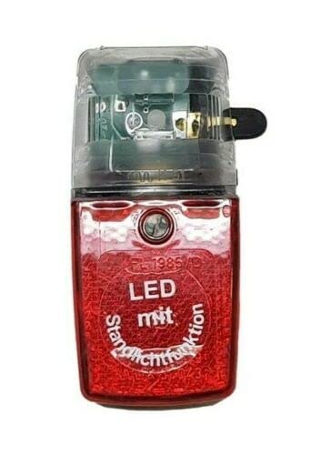 Folding Bike Rear Mudguard Fitting Dynamo Led Cycle Light Rear Bike reflector
