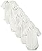 Produktbild Twins Unisex Baby - Kurzarm-Body aus Bio Baumwolle im 5er Pack, Einfarbig, Gr. 80, Off White (snow white)
