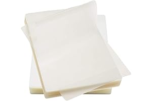 Immuson Thermal Laminating Pouches: 500 Pack Crystal Clear 8.9" x 11.4"