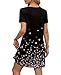 OFEEFAN Summer Dresses for Women 2026 V Neck Short Sleeve Tee Shirts Dress with Pockets Beach Vacation Essentials Fashion Sundresses with Pockets Floral 15 L