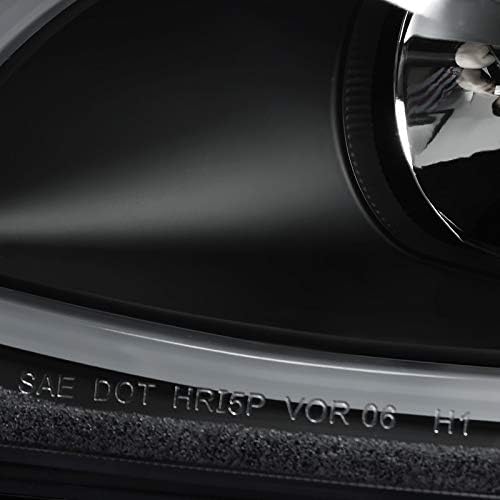 Spec-D Tuning LHP-G808JM-TM Black Pontiac G8 LED DRL Strip Bar Projector Headlights Lamp