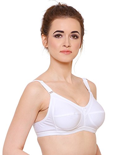 Image of INKURV Full Coverage Cotton Bra for Heavy Bust| Minimizer Bra for Women| Anti-Sagging Breast Lift Up| Non-Wired| Non-Padded Daily Use Bra for Ladies| Combo of 2
