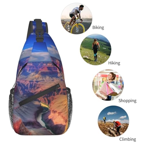 Mochila de Pecho Cruzada para Hombre Sling Diagonal miniatura 6