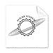 Stars Orbit Solar System Glow Cleaning Cloth Phone Screen Glasses Cleaner 5pcs
