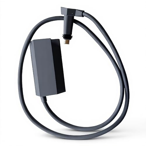 Kit de Adaptador Ethernet para Internet Satelital para Antena Rectangular V2, Adaptador a RJ45 Gigabit Ethernet Conexión de Red Rápida y Estable