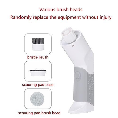 Brosse à récurer électrique pour nettoyer la douche et les fenêtres