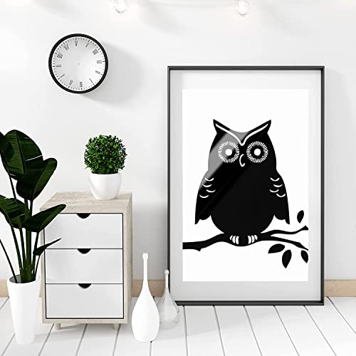 Image of IModeur Glossy Black Permanent Vinyl 36 Pack (12 inch x 12 inch) 36 Pack Permanent Vinyl Bundle for Silhouette, Cameo Cutters, Signs, Scrapbooking, Craft Die Cutters,Cups