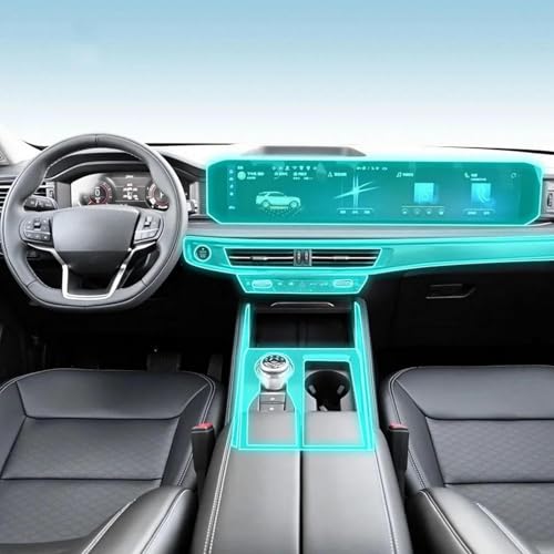 Film de protection TPU console Ford Explorer 2023-2024 transparent anti-rayures