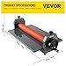 VEVOR 51 Inch Cold Laminator Machine 10mm Manual Vinyl Photo Film Cold laminator Hand Crank Pressure Cold Roll laminator(51Inch)