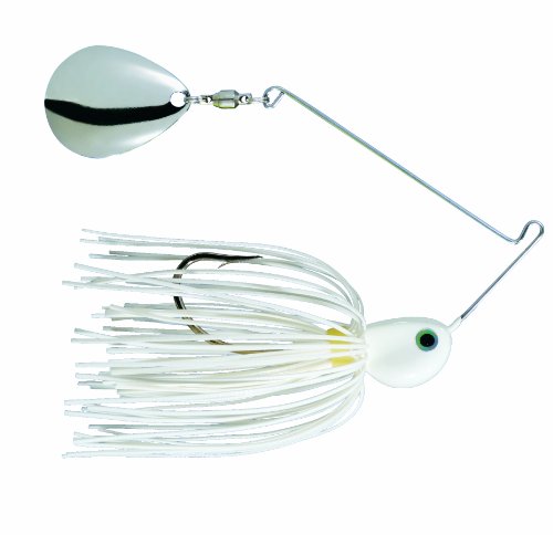 Strike King Potbelly Spinnerbait/White, 0.089 (PB38C-12)