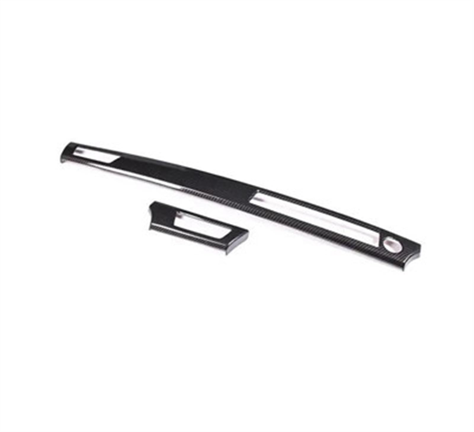 Piwine C Abs Arbon Fiber Ar Interior Dashboard Air Outlet Panel Over Decorative Sticker For 3 Series E90 2005-2012