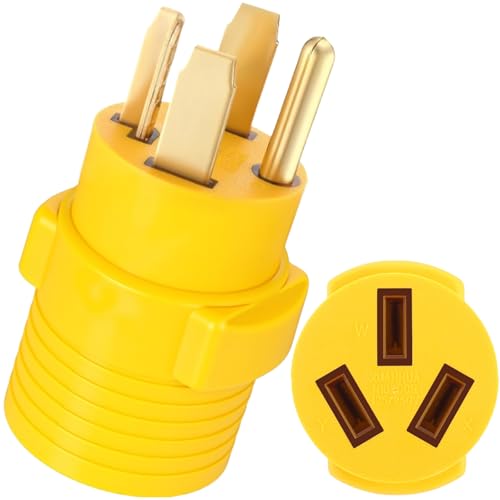 Kanayu NEMA 14-30P to 10-50R 30 Amp to 50 Amp Dryer Adapter