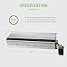 VIVOSUN 1000 Watt Dimmable Electronic Digital Ballast - Enhanced Internal Fan Cooled Operation 25% Less Heat Generated for 15% Longer Service Life