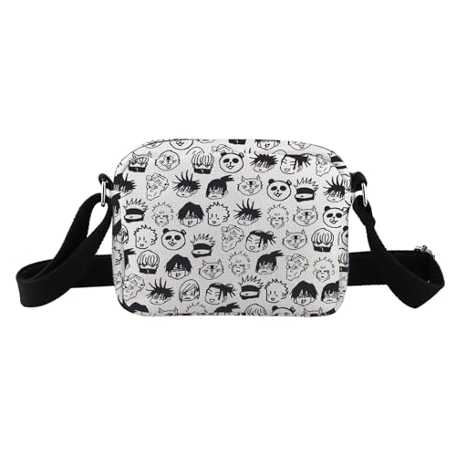 TSOTMO JJK Anime Inspired Crossbody Bag Anime Lover Gift for Anime Fans Daughter Sister (Japanese Cartoon HB)