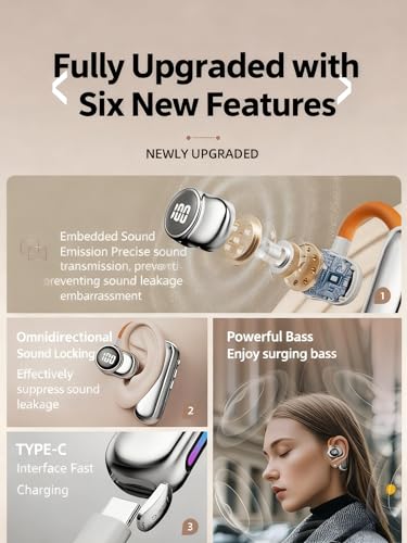 Auricular Bluetooth In Ear Giratorio 180° con Reducción de Ruido miniatura 2