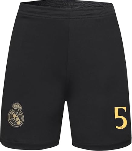 YSGTZY R. Madrid Bellingham #5 Special Gold Dragon Edition Football Soccer Jersey/Shorts Socks Gift Set Youth Sizes (Black, 28) - Image 5