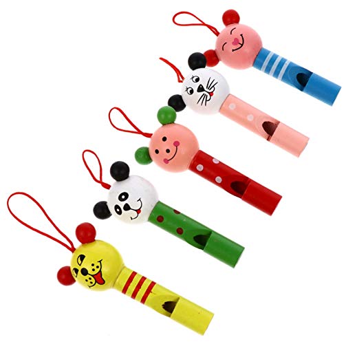 BESPORTBLE 10 Pcs Animais Assobios para Crianças Festa Fazedores de Barulho Assobios de Desenho Anim