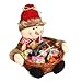 teng hong hui Natale Caramelle Cestino Babbo Natale Snowman Deer Bambini Piccolo Cestino Babbo Natale Babbo Natale Decorazione da Tavolo