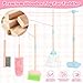 Kids Cleaning Set, Wooden Toddler Broom Set for Housekeeping, 7 Pieces Montessori Cleaning Toys with Kids Broom and Mop Set, Housework Pretend Play Toy Gift for Boys Girls Ages 3+