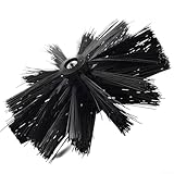 Bulevisiter Cepillo de chimenea, herramienta de limpieza del hogar, cepillo de limpieza de cabeza de cerdas, herramienta de limpieza del hogar, cabezales de cepillo de cerdas utilizados para limpiar
