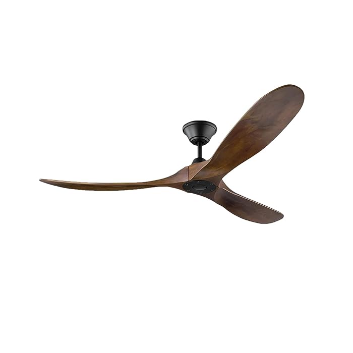 Buy Wood Ceiling Fan 60"Outdoor Ceiling Fans, 6 Speed Inverter Silent