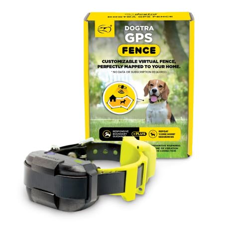 Dogtra GPS Fence Barrera Virtual para Perros de 7 kg o más | Sin Suscripción, Hasta 30 Límites Personalizados, Niveles de Estimulación, IPX9K