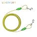 Petest 25ft Tie-Out Cable with Crimp Cover for Small Dogs Up to 35 Pounds