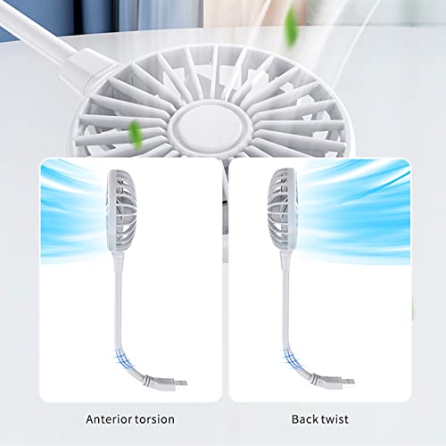 Usb Fan, Mini Portable Fan For 360° Rotation, Small Personal Fan For Home Office, Desk Fan Compatible With All Usb Outputs Such As Laptop/Power Bank/Plug, Pocket Fan For Travel Commute #TOP5