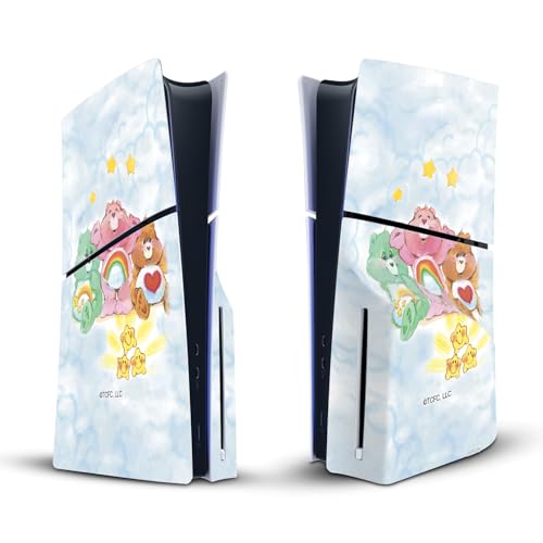 Autocollant PS5 Slim Disc Care Bears Solution Protection Coque Nettoie