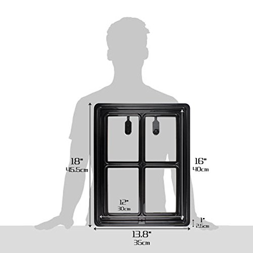 Petleso Dog Screen Door, Dog Door For Sliding Door Screen Door For Large Dog, Inner Size 12"×16" #TOP3