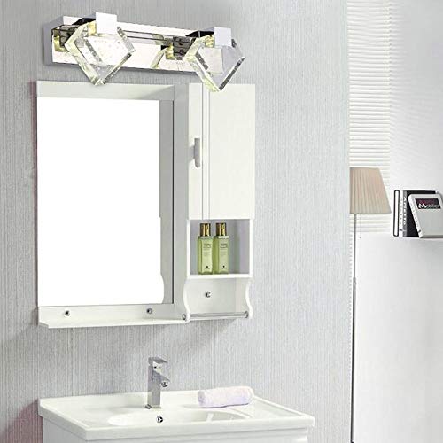 Lampe de maquillage et miroir phare LED pour commode de bain