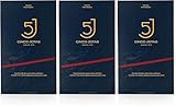 5J CINCO JOTAS DE BELLOTA 100% IBERICO JABUGO 1879 CINCOJOTAS Paleta de Bellota 100% Ibérico, 80g (Paquete de 3)
