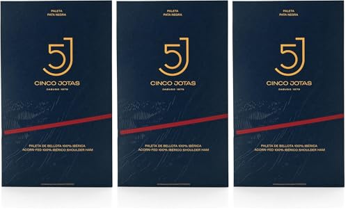 5J CINCO JOTAS DE BELLOTA 100% IBERICO JABUGO 1879 CINCOJOTAS