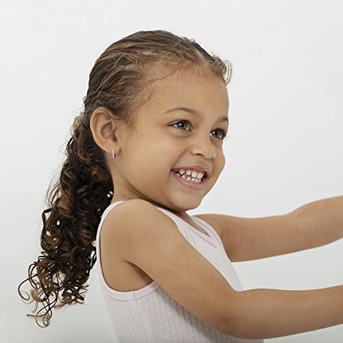 925 Sterling Silver Cubic Zirconia Small Hoop Huggie Earrings For Little Girls Dazzling Sterling Silver Huggie Hoop Earrings2