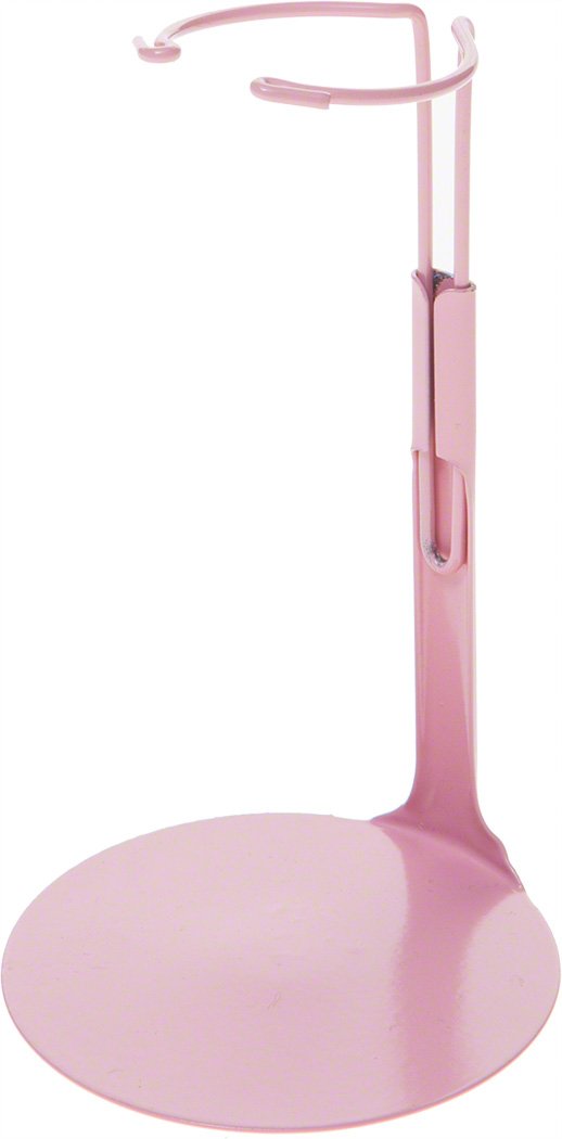 Kaiser Doll Stand 2095 - Pink Pastel Doll Stand 6 1/2" to 11" Dolls