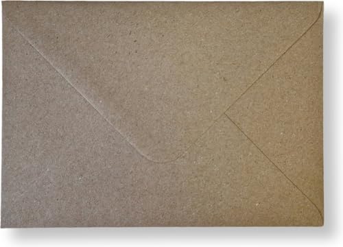 Enveloppes B6 kraft marron de qualité supérieure pour invitations élégantes