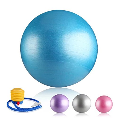 Aukee Exercise Ball, Stability Balance Fitness Ball AntiBurst Premium