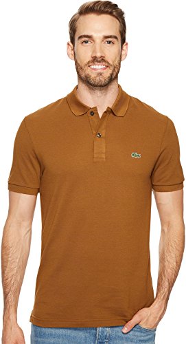 Image of Lacoste Men's Classic Pique Slim Fit Short Sleeve Polo Shirt