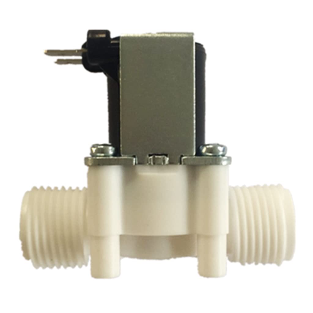 LIUZIKUN 1/2" 12V Water for Solenoid Electric Solenoid Water for N/C Closed Inlet Flowing