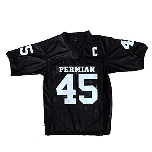 Amazon.com : AIFFEE Men's #45 Permian Miles Football Jersey Black